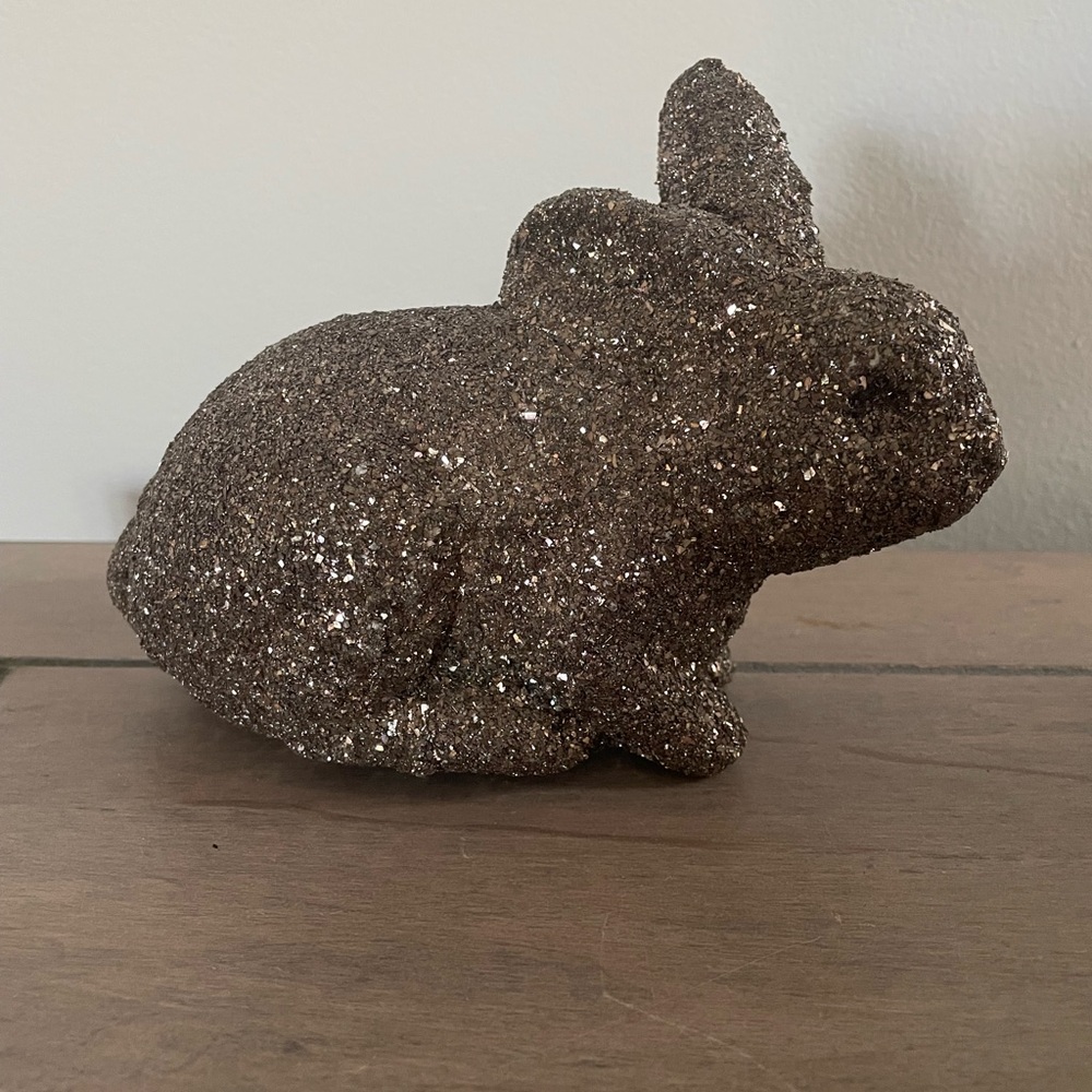 Pottery Barn Glitter Rabbit